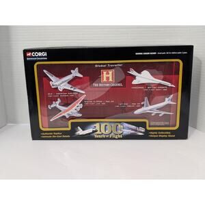 Corgi Showcase 100 Years of Flight Global Traveller Die-Cast Plane Set Pan Am